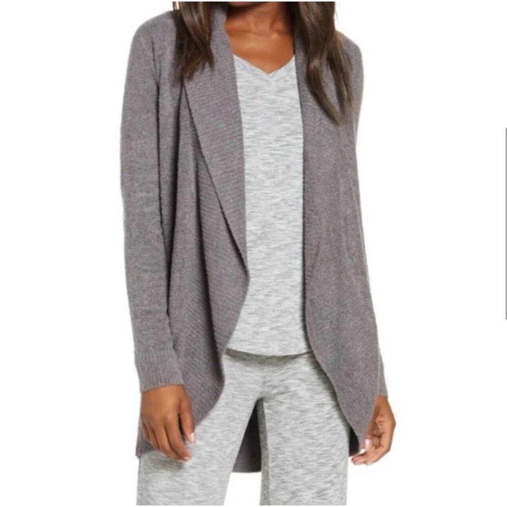 Barefoot Dreams Cozy Chic Lite Circle Cardigan Sz‎ XS/S